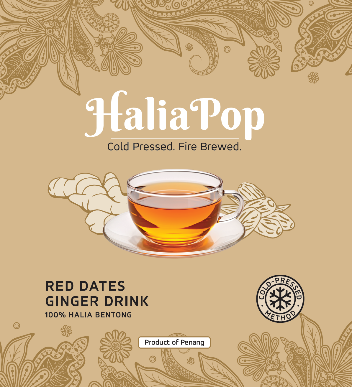 HaliaPop Bentong Ginger with Red Dates (Free Shipping - Limited Time Offer) - Image 3